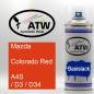 Preview: Mazda, Colorado Red, A4S / D3 / D34: 400ml Sprühdose, von ATW Autoteile West.